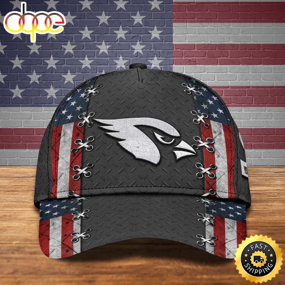 Arizona Cardinals Personalized Your Name NFL Football Cap