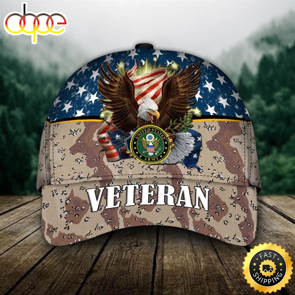 Armed Forces U.S Army Soldier Military Veteran Cap