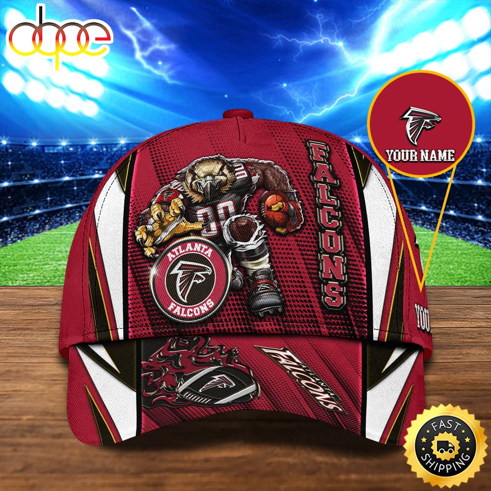 Atlanta Falcons Personalized Your NameNFL Football Sport Cap