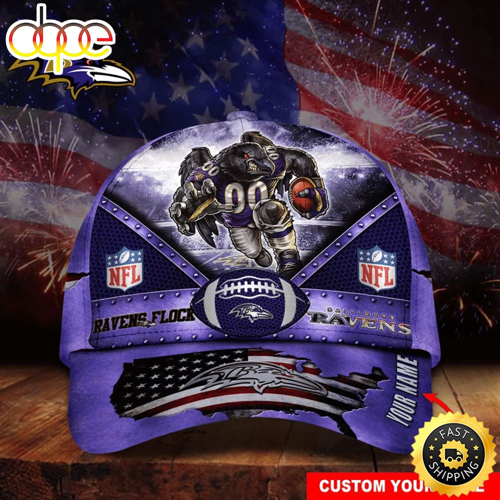 Baltimore Ravens Nfl Personalized Trending Cap Super Bowl