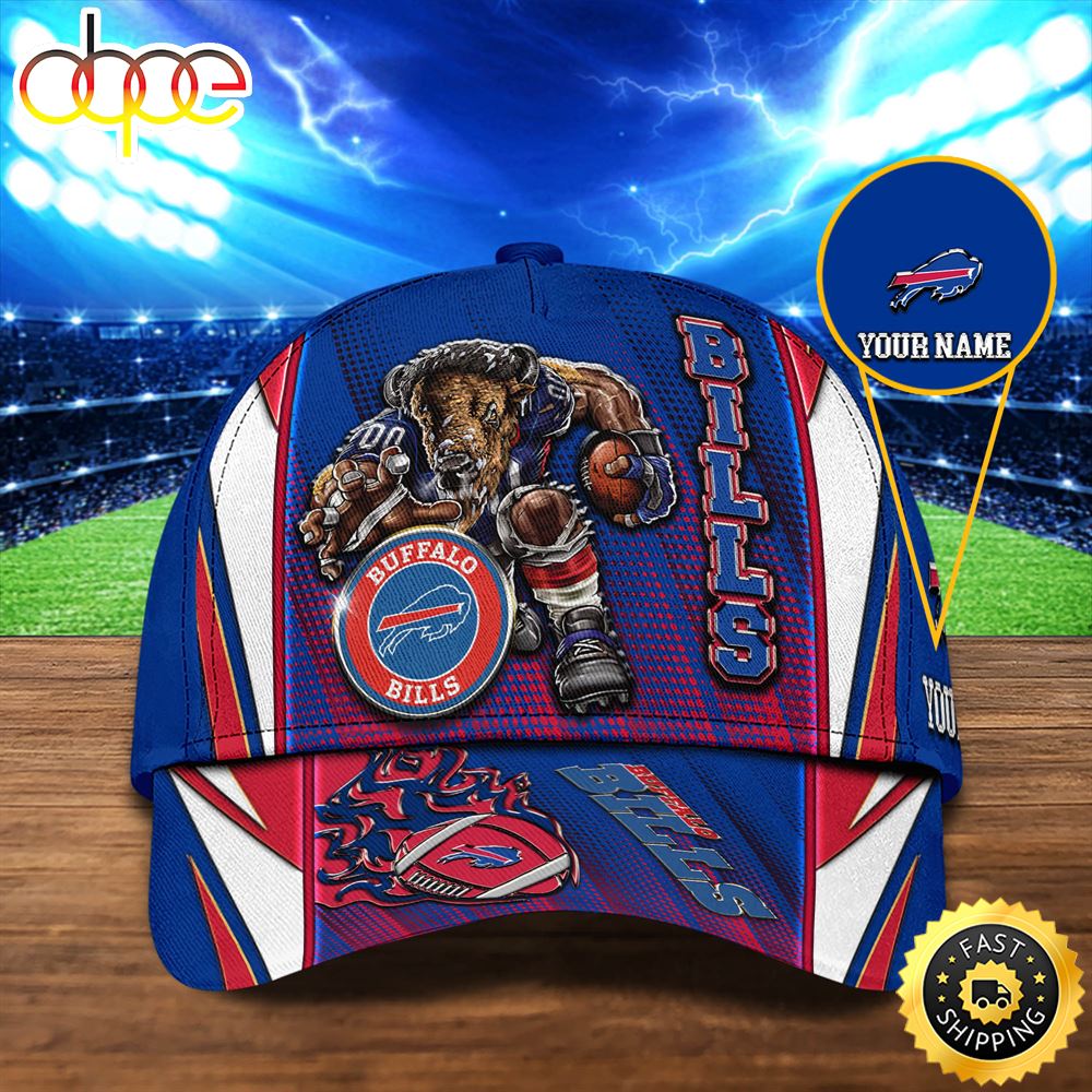 Buffalo Bills Personalized Your NameNFL Football Sport Cap