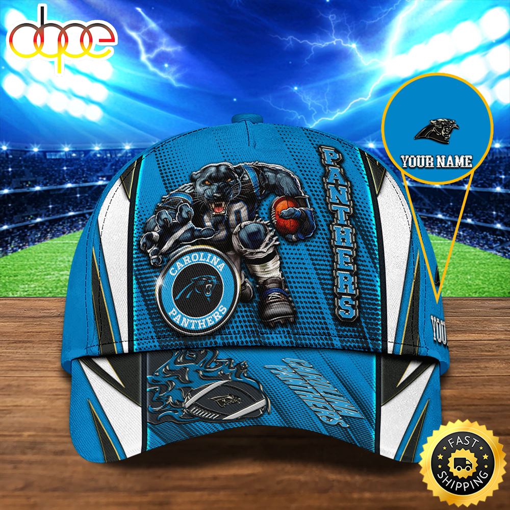 Carolina Panthers Personalized Your NameNFL Football Sport Cap