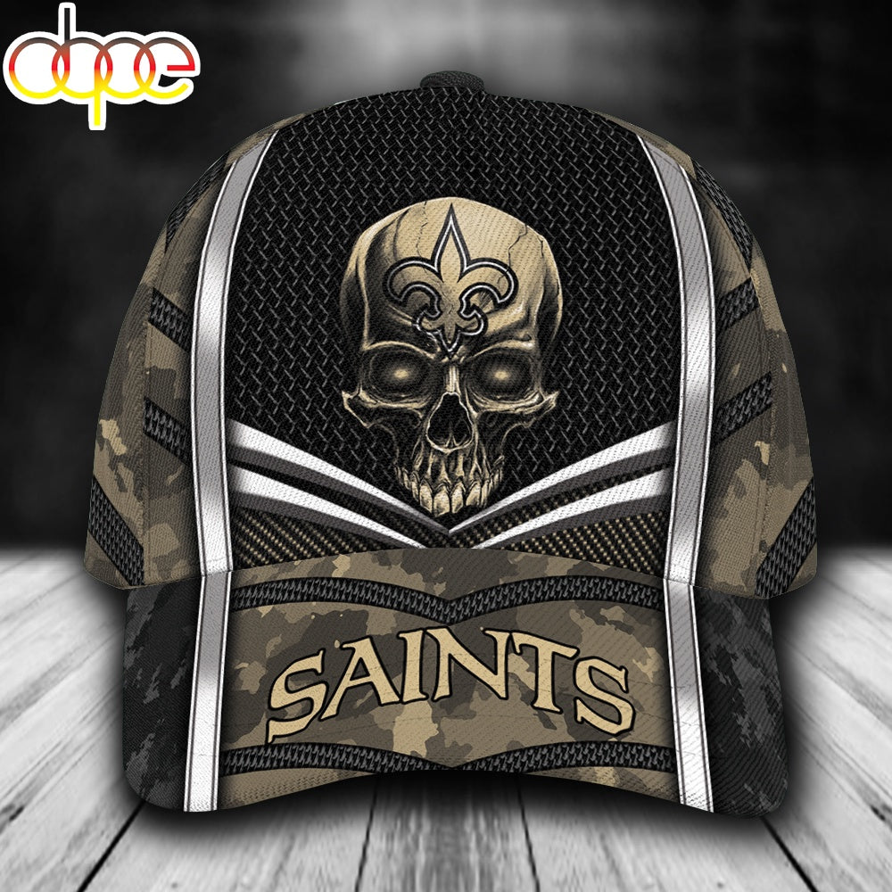 Custom Name NFL New Orleans Saints Classic Cap