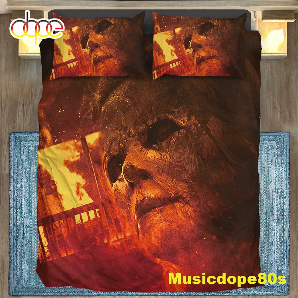 Gearhumans 3D Halloween Kills Michael Myers Custom Bedding Set