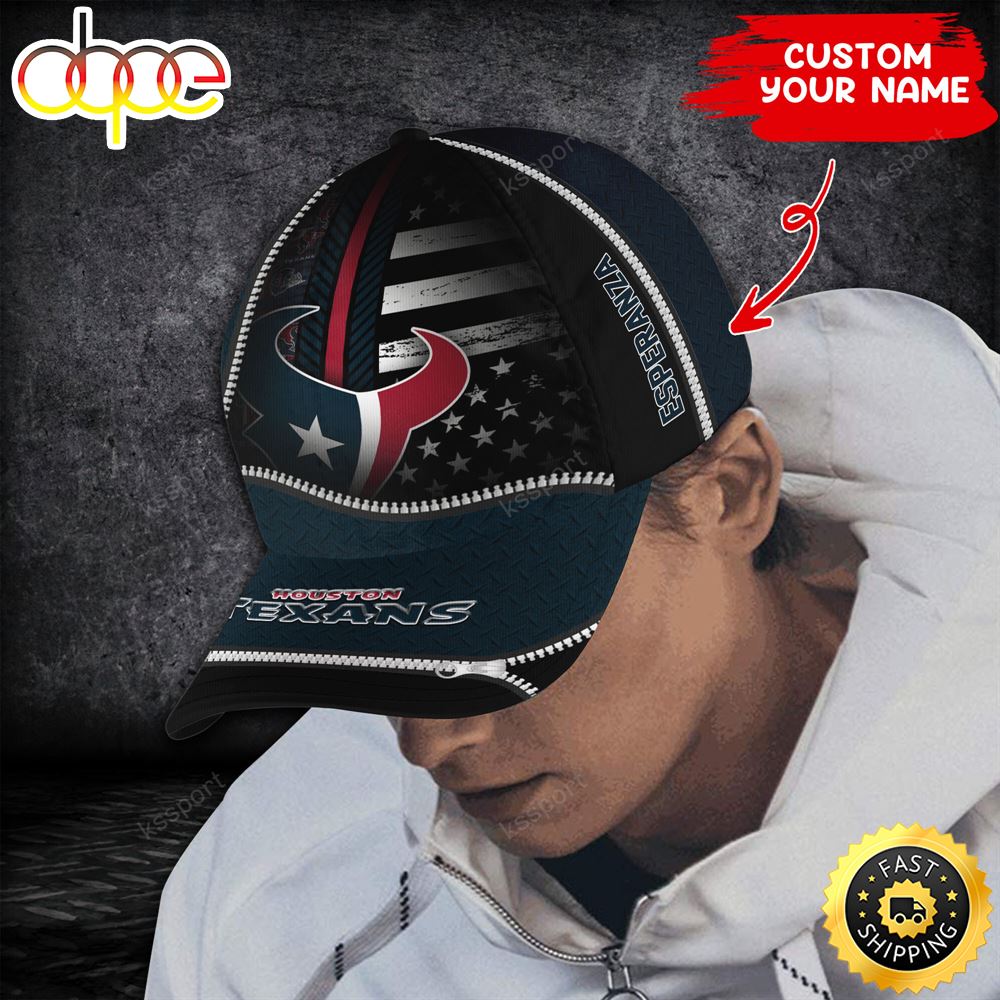 Houston Texans Nfl-Personalize Cap Steel Style Trending Season