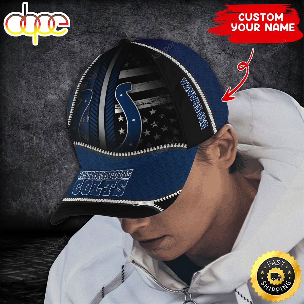 Indianapolis Colts Nfl-Personalize Cap Steel Style Trending Season