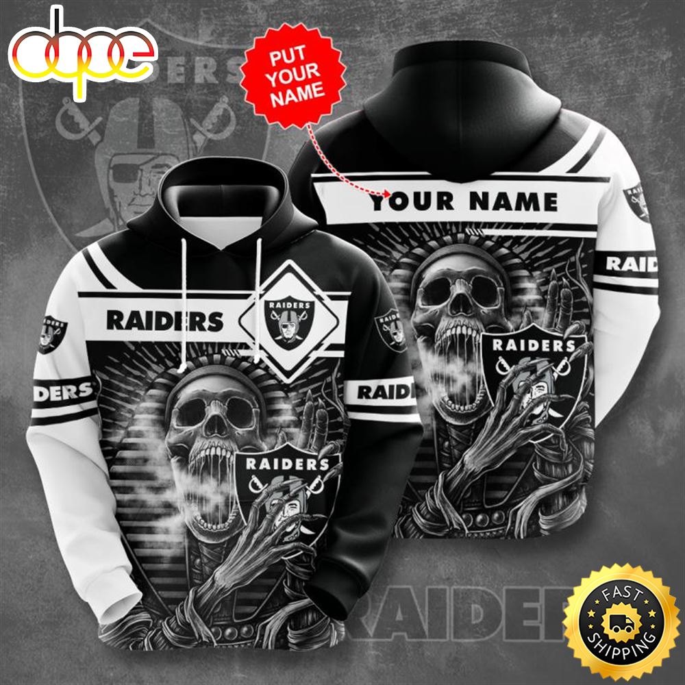 Personalized Las Vegas Raiders 3D Hoodie Men Women Style