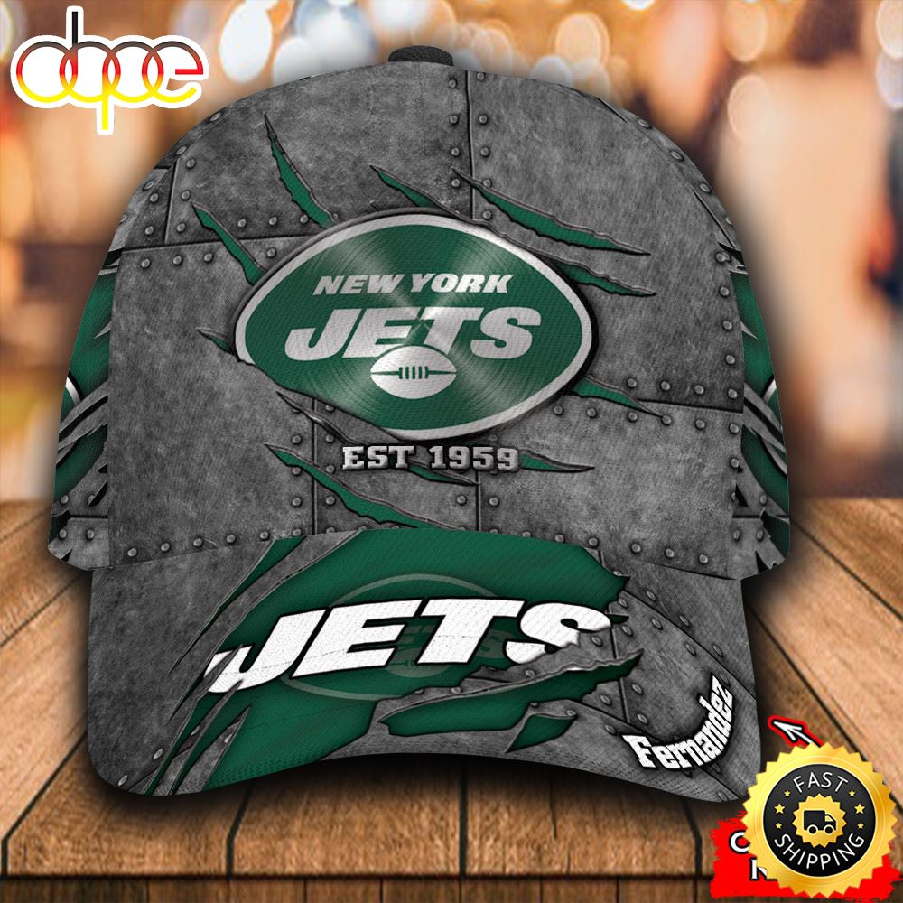 Personalized New York Jets All Over Print 3D Classic Cap
