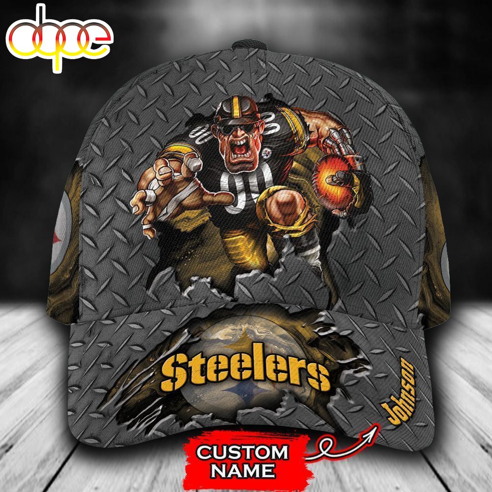 Personalized Pittsburgh Steelers Mascot All Over Print 3D Classic Cap