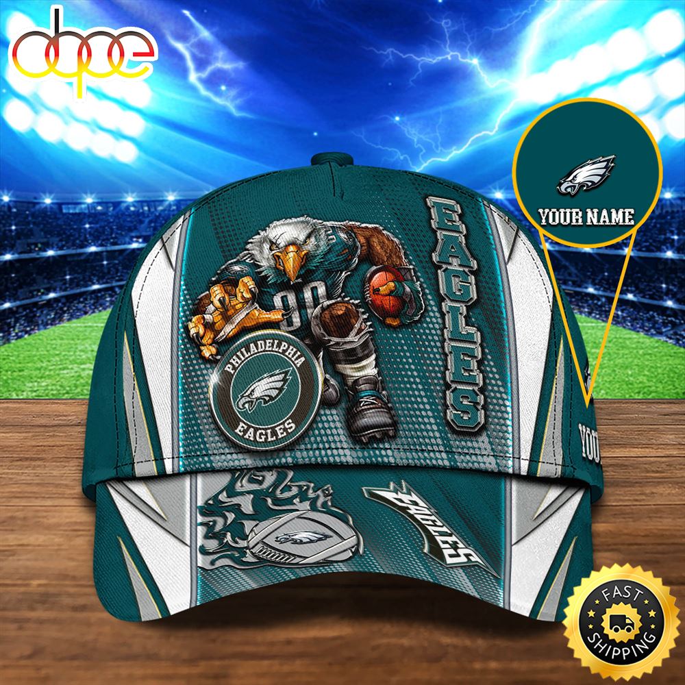 Philadelphia Eagles Personalized Your NameNFL Football Sport Cap