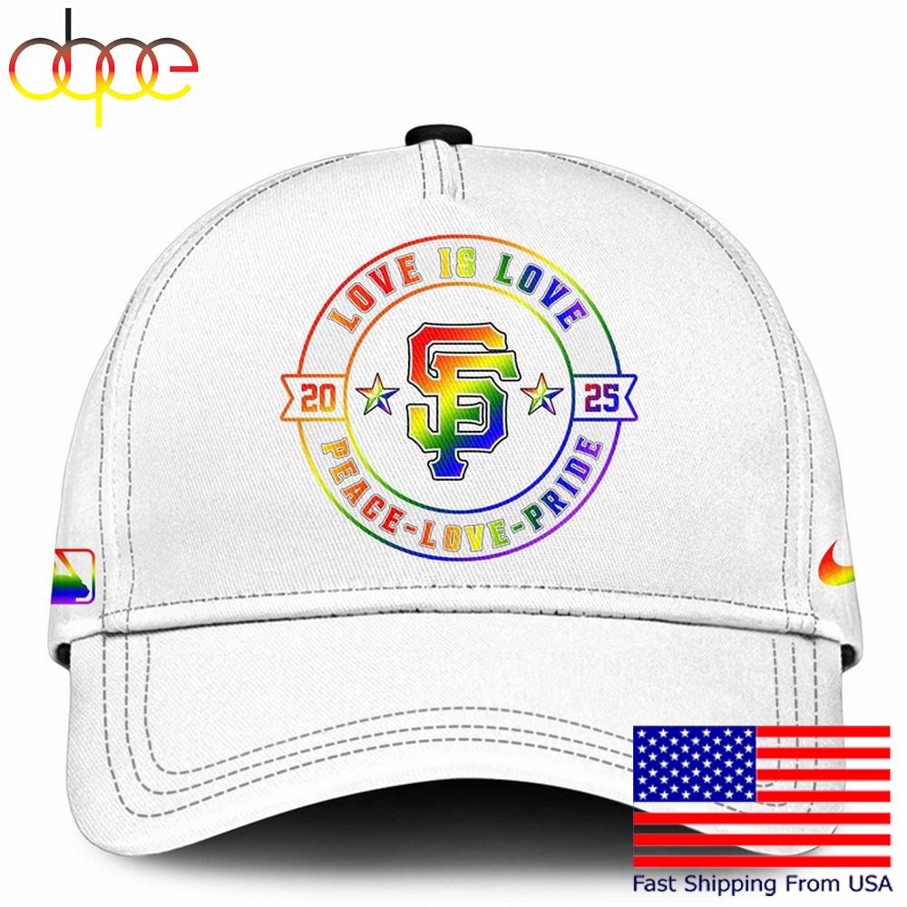 San Francisco Giants Happy Pride Month Limited Edition 2025 Baseball Cap